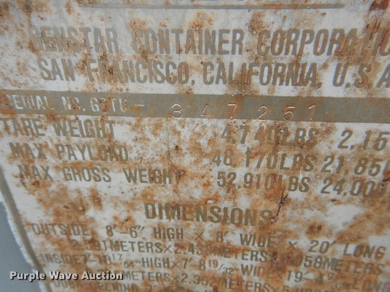 image for item KX9212 Genstar  storage container