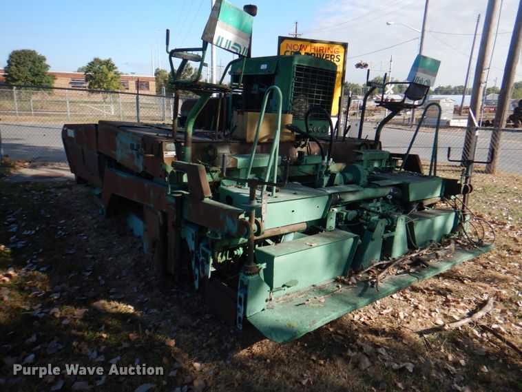 image for item KX9232 Barber Greene  paver