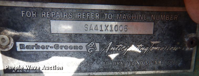 image for item KX9232 Barber Greene  paver