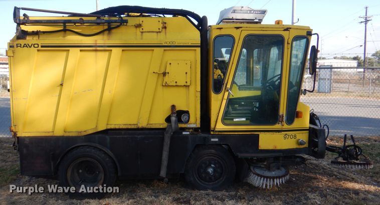 image for item KX9233 Ravo 4000 Compact  street sweeper truck