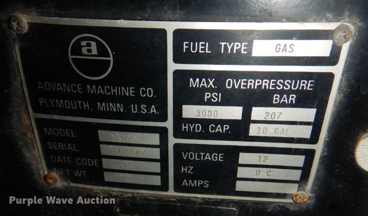 image for item KX9239 Advance Retriever 5800  sweeper