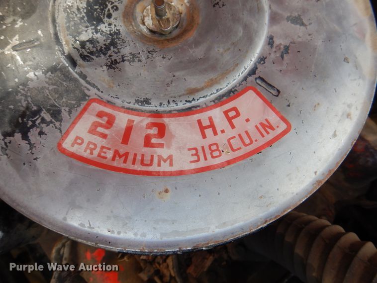 image for item KX9359 1969 Dodge D600  dump truck