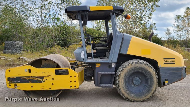 image for item L1258 Dynapac CA1500D  single drum vibratory roller