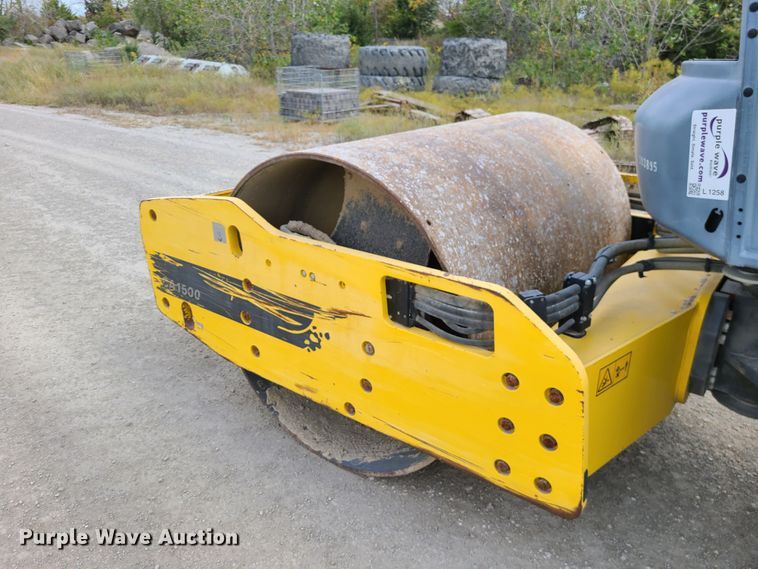 image for item L1258 Dynapac CA1500D  single drum vibratory roller