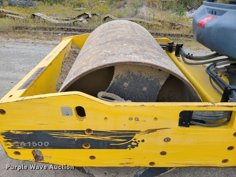 image for item L1258 Dynapac CA1500D  single drum vibratory roller