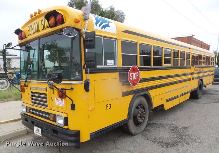 image for item DJ7506 1995 Bluebird 8400S school bus
