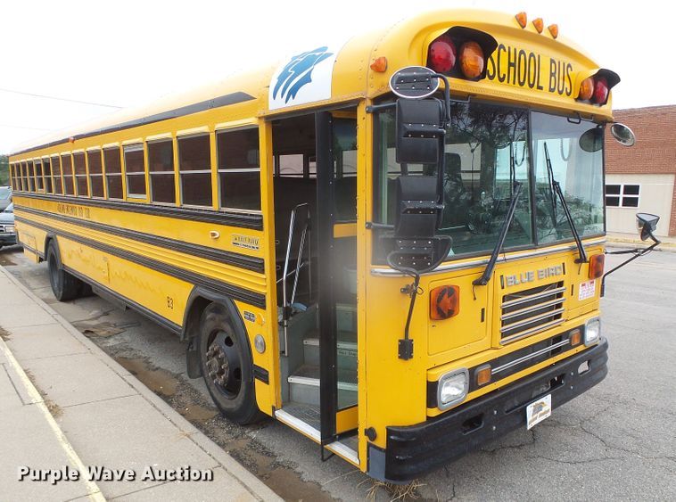image for item DJ7506 1995 Bluebird 8400S school bus