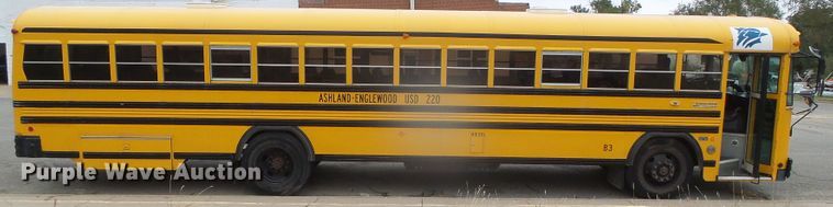 image for item DJ7506 1995 Bluebird 8400S school bus