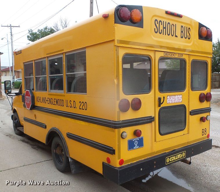 image for item DJ7508 1998 Chevrolet Express  school bus