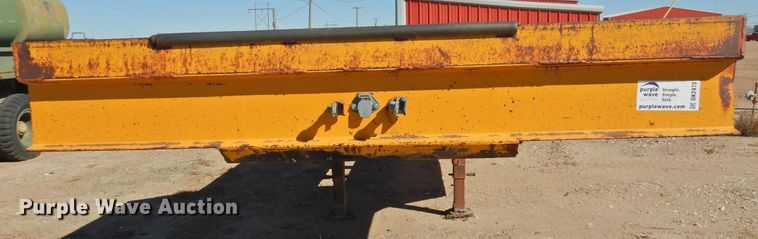 image for item DK2473 1984 Belshe T-10GN  drop deck equipment trailer