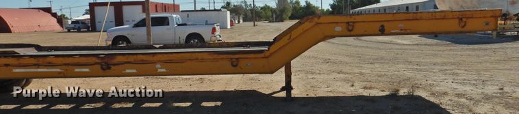 image for item DK2473 1984 Belshe T-10GN  drop deck equipment trailer