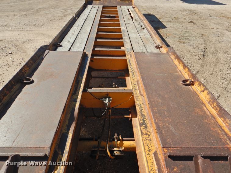 image for item DK2473 1984 Belshe T-10GN  drop deck equipment trailer