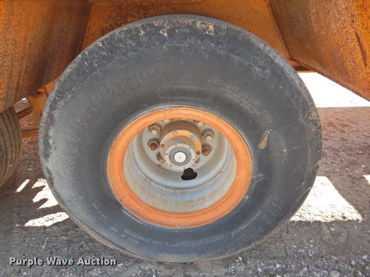 image for item DK2473 1984 Belshe T-10GN  drop deck equipment trailer