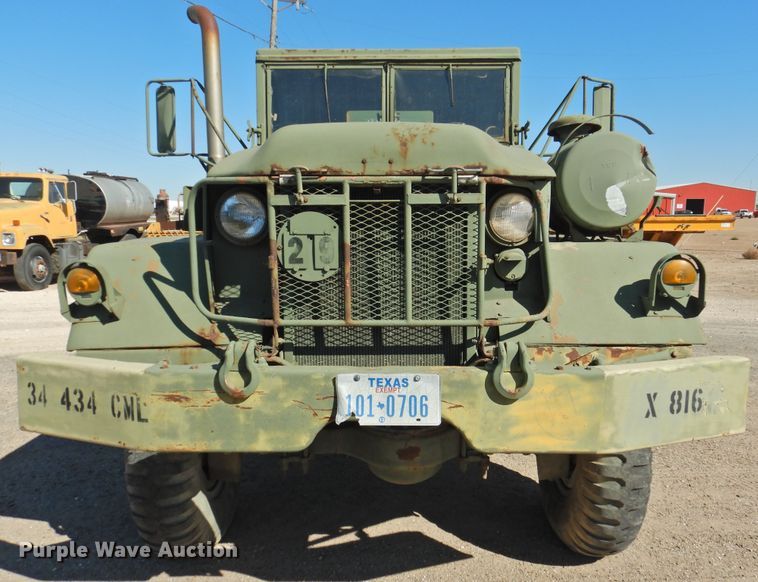 image for item DK2475 1979 Am General M814WO/W  flatbed truck