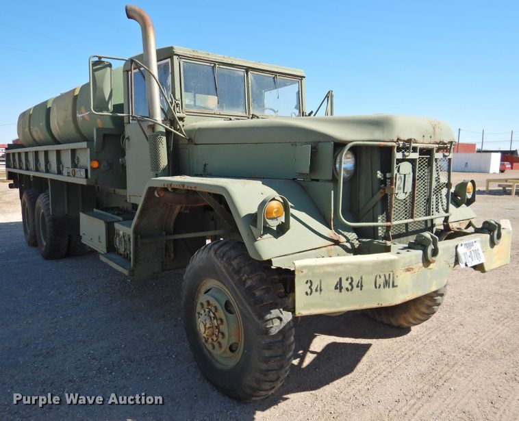 image for item DK2475 1979 Am General M814WO/W  flatbed truck
