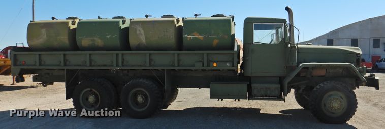 image for item DK2475 1979 Am General M814WO/W  flatbed truck