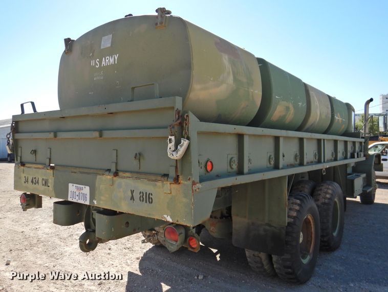 image for item DK2475 1979 Am General M814WO/W  flatbed truck