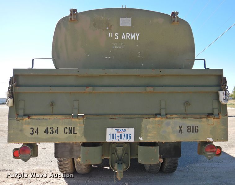 image for item DK2475 1979 Am General M814WO/W  flatbed truck