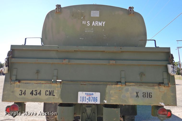 image for item DK2475 1979 Am General M814WO/W  flatbed truck