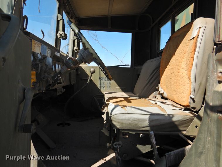 image for item DK2475 1979 Am General M814WO/W  flatbed truck