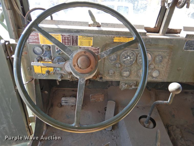 image for item DK2475 1979 Am General M814WO/W  flatbed truck