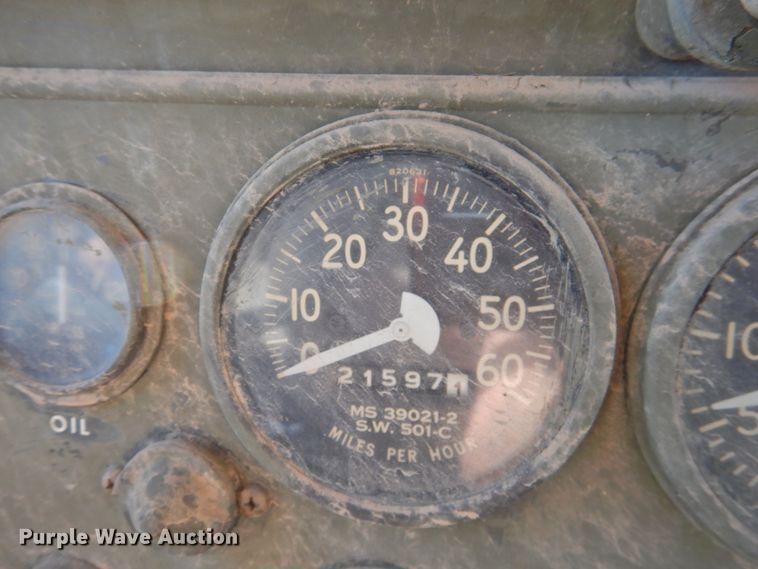 image for item DK2475 1979 Am General M814WO/W  flatbed truck