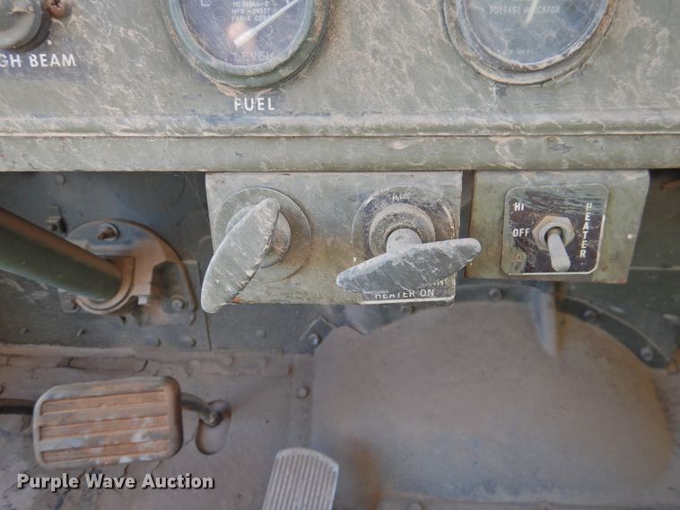 image for item DK2475 1979 Am General M814WO/W  flatbed truck