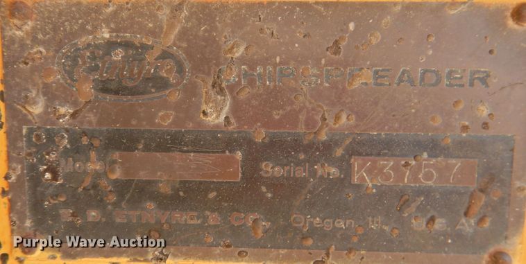 image for item DK2476 Etnyre  chip spreader