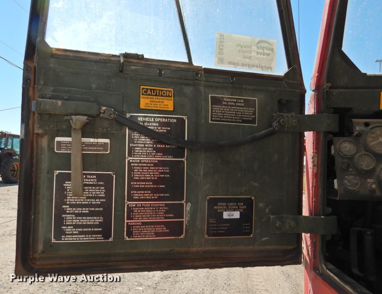 image for item DK2478 1989 FMC Corp. M548A1  amphibious vehicle