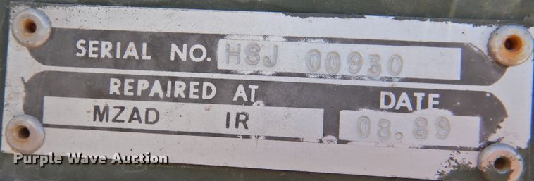image for item DK2478 1989 FMC Corp. M548A1  amphibious vehicle