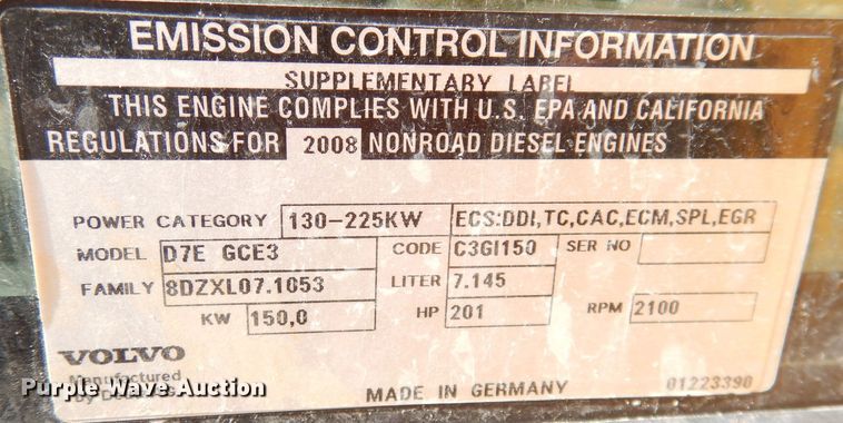 image for item DK2985 2009 Volvo G930  motor grader