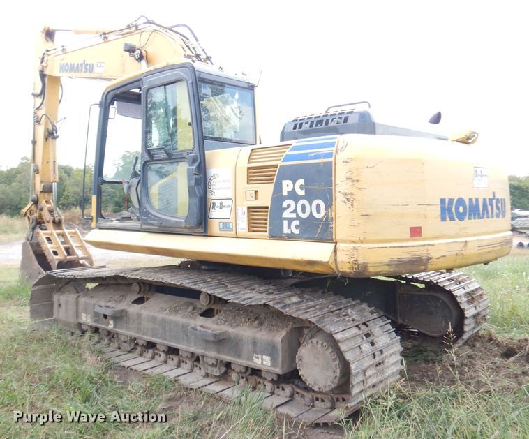 image for item DK3008 2010 Komatsu PC200LC-8  excavator
