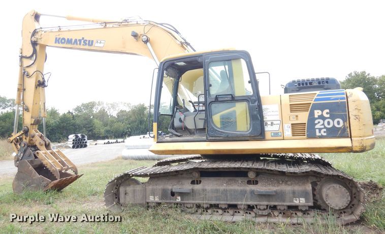 image for item DK3008 2010 Komatsu PC200LC-8  excavator