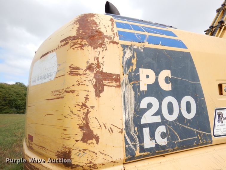 image for item DK3008 2010 Komatsu PC200LC-8  excavator