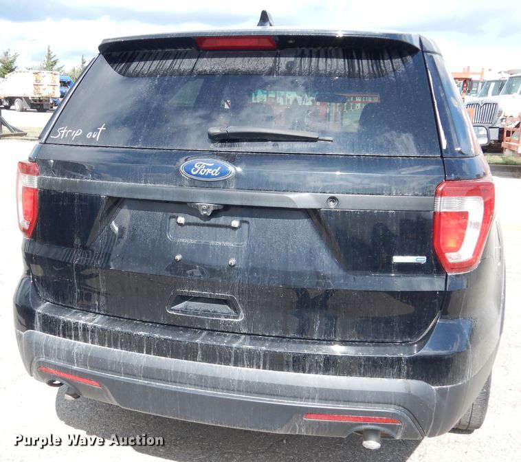 image for item DK3011 2016 Ford Explorer Police Interceptor  SUV