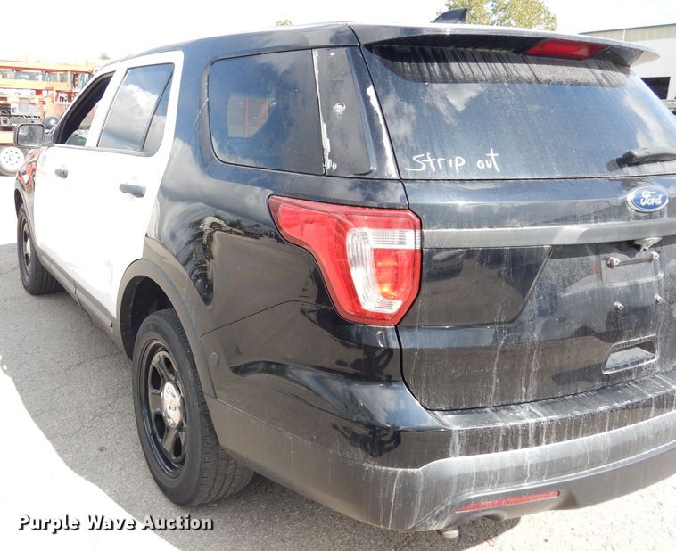 image for item DK3011 2016 Ford Explorer Police Interceptor  SUV