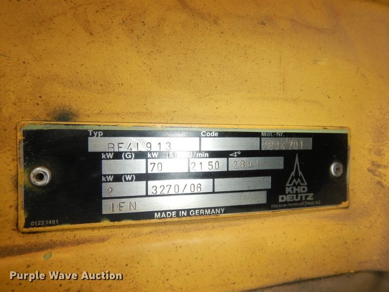 image for item DK3017 1990 Bomag BW202AD  double drum vibratory roller