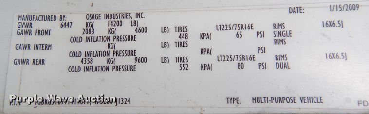 image for item DK3049 2009 Chevrolet Express 3500  ambulance