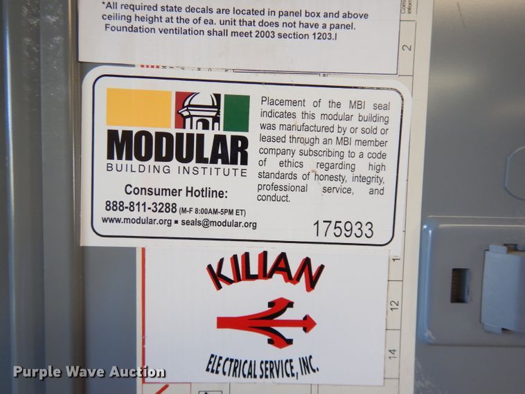 image for item DK3056 2008 IHM  modular classroom