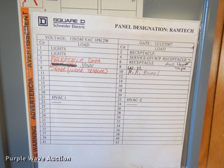 image for item DK3056 2008 IHM  modular classroom