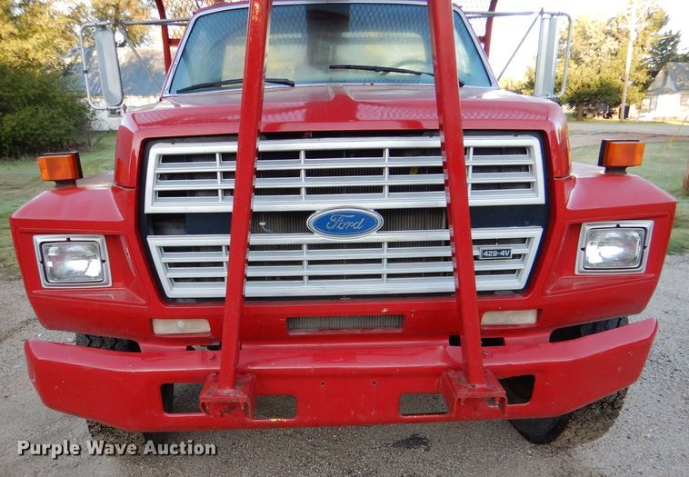 image for item DL3219 1990 Ford F700  bucket truck