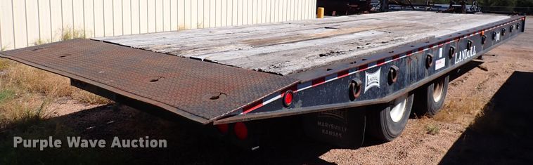 image for item DL7694 1996 Landoll 35T  equipment trailer