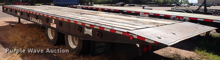 image for item DL7694 1996 Landoll 35T  equipment trailer