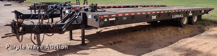 image for item DL7694 1996 Landoll 35T  equipment trailer
