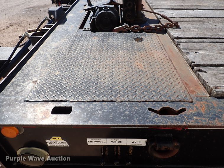 image for item DL7694 1996 Landoll 35T  equipment trailer