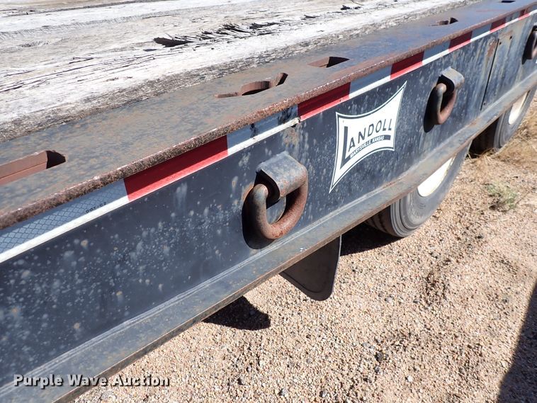 image for item DL7694 1996 Landoll 35T  equipment trailer