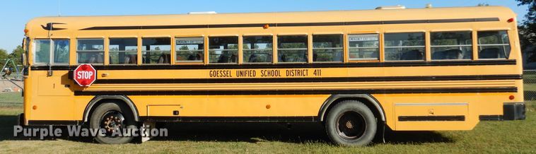 image for item DM5152 2002 Blue Bird TC2000  school bus