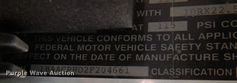 image for item DM5152 2002 Blue Bird TC2000  school bus