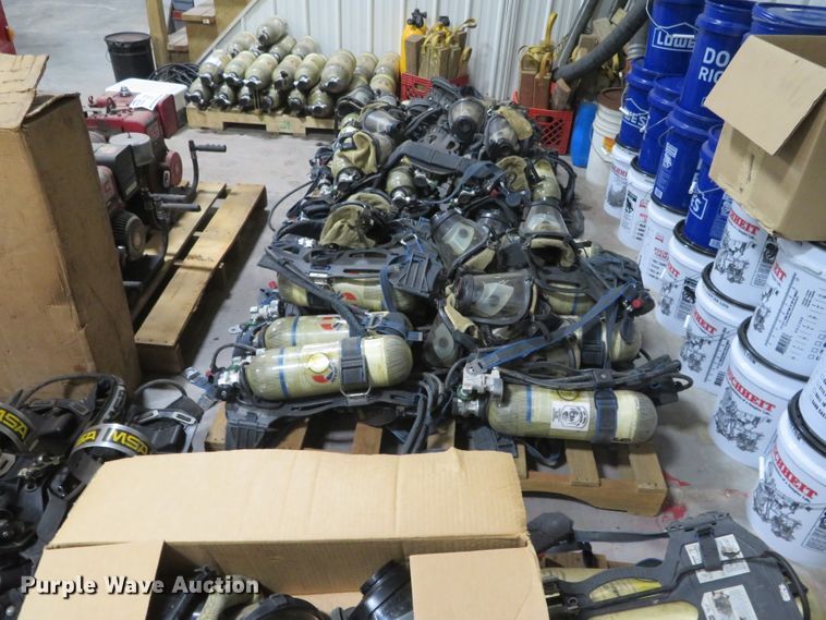 image for item DN7751 Approximately 30 MSA/Survivair SCBA tanks