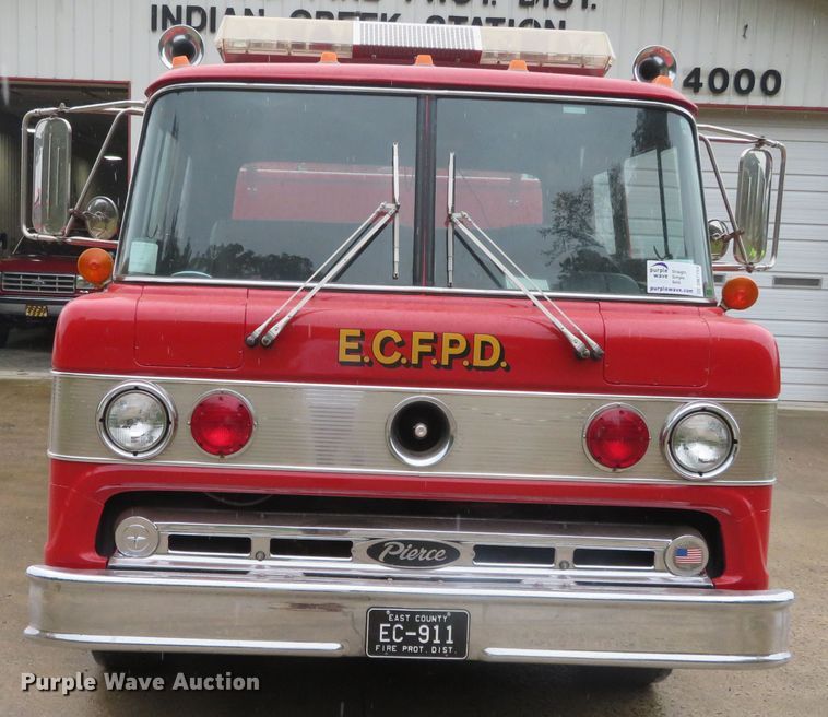 image for item DN7754 1984 Ford 8000  pumper fire truck